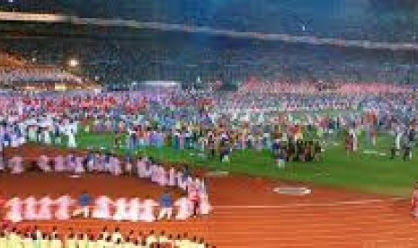 Pembukaan Asian Games 1986 Seoul, Korea Selatan.