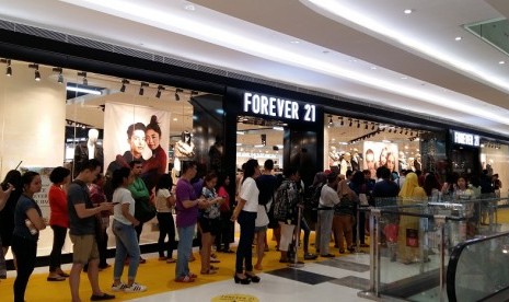 Gerai Forever 21 (Ilustrasi)