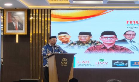 Pembukaan Musyawarah Nasional Jaringan Wisata Muhammadiyah (JWM) di SM Tower and Convention, Jumat (17/11/2023) yang dihadiri oleh Menko PMK Muhadjir Effendy. 