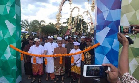 Pembukaan pagelaran Festival Semarapura