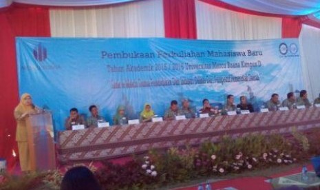 Pembukaan perkuliahan Universitas Mercu Buana.