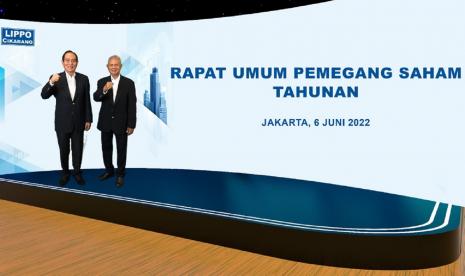 Pemegang saham PT Lippo Cikarang Tbk (LPCK) menggelar Rapat Umum Pemegang Saham Tahunan (RUPST) yang dilaksanakan, Senin (6/6/2022). 