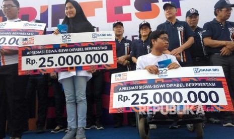 Pemenang acara BRI Family Festival (BRIFFEST) 2017.