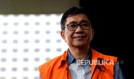 Wali Kota Batu Jawa Timur nonaktif Eddy Rumpoko