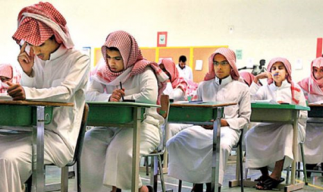 Pemerintah Arab Saudi liburkan semua sekolah di perbatasan Yaman.