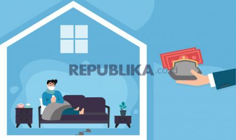 Pemerintah berencana memberikan biaya makan ke pasien isolasi mandiri di rumah.