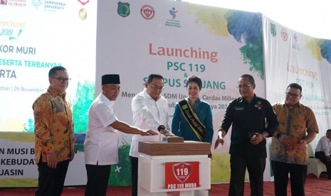  Pemerintah Kabupaten Musi Banyuasin (Muba) melalui Dinas Kesehatan (Dinkes) meluncurkan program siaga 24 jam menjemput pasien yang gawat darurat. 