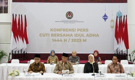 Pemerintah mengumumkan secara resmi penambahan cuti bersama Hari Raya Idul Adha 1444 Hijriyah pada 28 dan 30 Juni 2023.