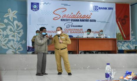  Pemerintah Provinsi Kepulauan Bangka Belitung (Pemprov Babel) menjalin kerja sama dengan pihak perbankan untuk menyediakan pinjaman modal usaha melalui KUR untuk para pelaku UMKM.