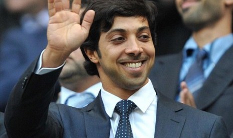 Pemilik Manchester City, Sheikh Mansour.