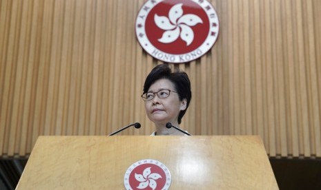 Pemimpin Eksekutif Hong Kong Carrie Lam.