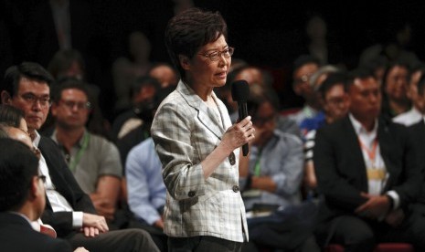 Pemimpin Ekssekutif Hong Kong Carrie Lam.