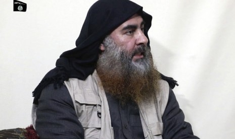 Pemimpin ISIS Abu Bakr al-Baghdadi.