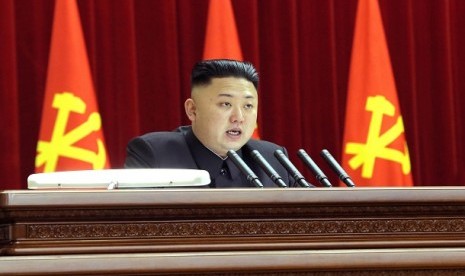 Pemimpin Korea Utara Kim Jong Un