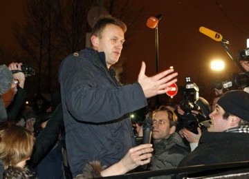 pemimpin oposisi Rusia Alexei Navalny