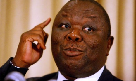 Pemimpin oposisi Zimbabwe Morgan Tsvangirai (64 tahun).