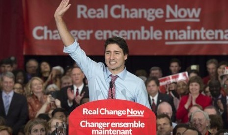 Pemimpin Partai Liberal Kanada, Justin Trudeau 