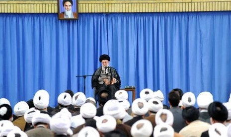 Pemimpin Revolusi Islam Ayatollah Seyyed Ali Khamenei.