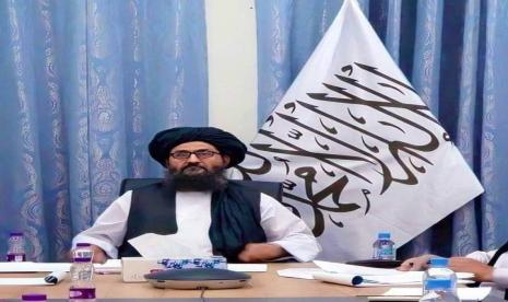 Pemimpin senior Taliban, Mullah Abdul Ghani Baradar. Afghanistan mengatakan tanah Afghanistan tidak akan digunakan untuk melawan China.