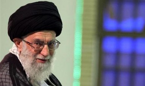 Pemimpin Iran dan Palestina Saling Kirim Pesan, Apa Isinya?. Pemimpin Tertinggi Iran Ayatulloh Ali Khamenei.