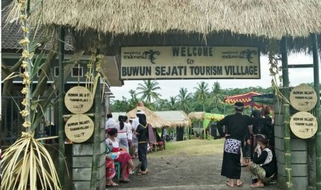 Desa wisata Buwun Sejati, salah satu destinasi baru di Lombok. 