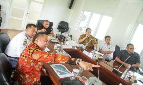 Pemkab Muba dan Pemprov Sumsel menggelar rapat perencanaan pelabuhan di Sungai Lilin.