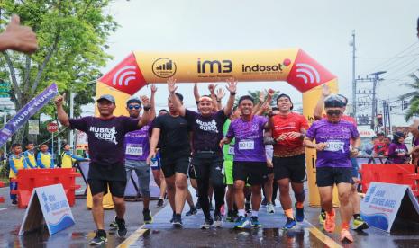 Pemkab Musi Banyuasin (Muba) menggelar Muba Fun Run, Sabtu (5/11/2022).