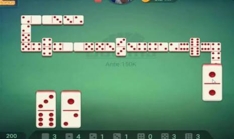 Game online Higgs Domino. (ilustrasi)