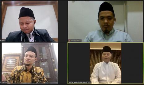 Pemuda Hidayatullah menggelar webinar bertajuk Songsong Negarawan Masa Depan.