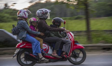 Mudik lebaran (ilustrasi)