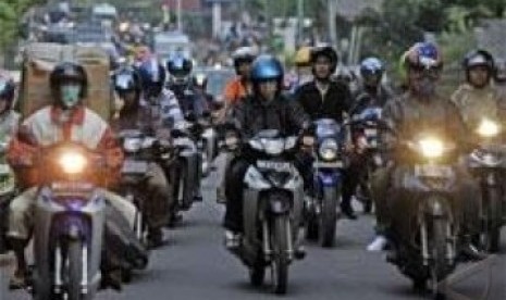 Pemudik motor