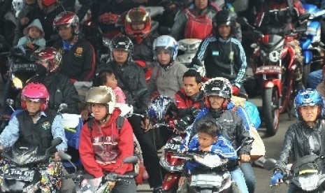 Pemudik motor