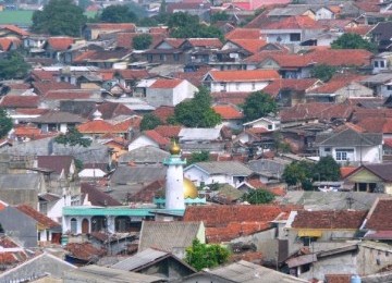 Pemukiman padat yang ditinggal penghuninya rawan jadi sasaran kejahatan. 