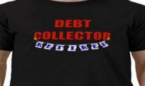 Penagih utang/debt collector (Ilustrasi)