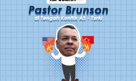 Penahanan pastor Brunson memanaskan hubungan AS-Turki.