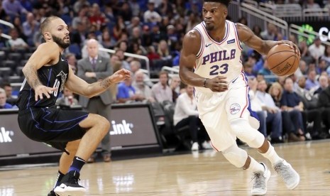 Penampilan perdana Jimmy Butler bersama tim barunya, Philadelphia 76ers