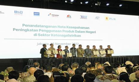 Penandatanganan kerja sama antara PLN dengan PT Chint Indonesia turut didampingi oleh Airlangga Hartarto, Menteri Koordinator Bidang Perekonomian, Dadan Kusdiana, Plt. Direktur Jenderal Ketenagalistrikan Kementerian ESDM, Darmawan Prasodjo, Direktur Utama PT PLN (Persero) dan Ace Chang, selaku Direktur PT Chint Indonesia.