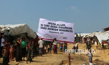 ACT akan membangun 1000 shelter hunian sementara untuk pengungsi Rohingya di Kamp Kutupalong, Ukhiya, Cox's Bazar.