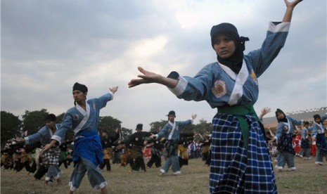 Pencak Silat (ilustrasi)