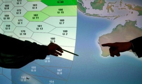 Pencarian ekstensif gagal untuk menemukan bangkai pesawat Malaysia Airlines MH370 yang hilang.  