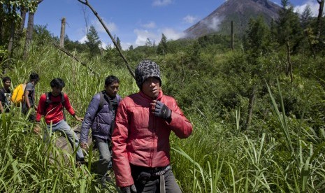 Pendaki gunung.