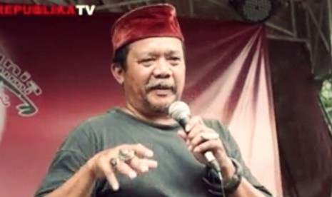 Pendiri Kelompok Tani Lingkungan Hidup (KLTH) Sangga Buana Chaeruddin 