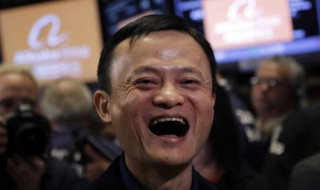 Pendiri perusahaan Alibaba, Jack Ma.