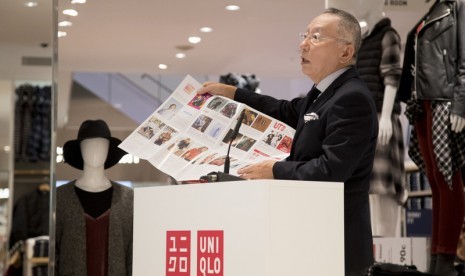 Pendiri Uniqlo Tadashi Yanai.