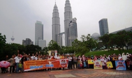 Pendukung Hidayat-Didik di Kuala Lumpur