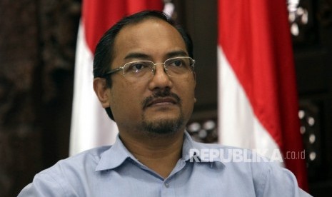 Peneliti dan Pengamat Sosial-Keagamaan, Nasir Abbas saat menjadi pembicara pada diskusi Publik DPP PKB di Jakarta, Selasa (2/2).