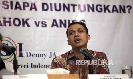 Peneliti Lingkaran Survei Indonesia ( LSI ) Ardian Sopa.