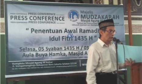 Penetapan awal Ramadhan dan Syawal YPI Al Azhar