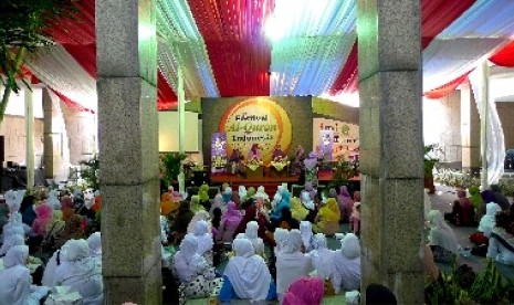 Modul majelis taklim dinilai akan mendikte keberadaan majelis taklim. Foto pengajian majelis taklim (ilustrasi).