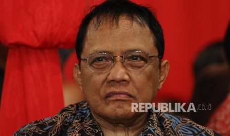 Pengamat Politik CSIS J Kristiadi hadir saat peringatan Haul Abdurahman Wahid di Jakarta, Rabu (11\1) malam